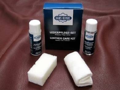 Lederpflegeset fr Echtleder - zum sphlen und pflegen
