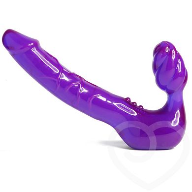 Toy Joy gurtloser Strapon-Doppeldildo 18 cm
