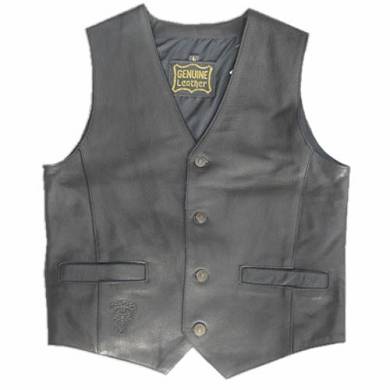 GENSLER Lederweste CLASSIC Gr. XXXXL