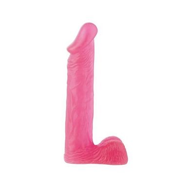X-Skin 9 PVC Dong - Transparent Pink 1 Stück