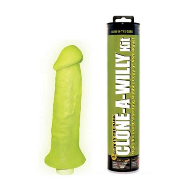 Clone-A-Willy LEUCHTEND Penisabdruckset mit Vibration