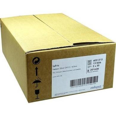 LOFRIC Katheter Nelaton CH 12 20 cm 60 St PZN 7045603