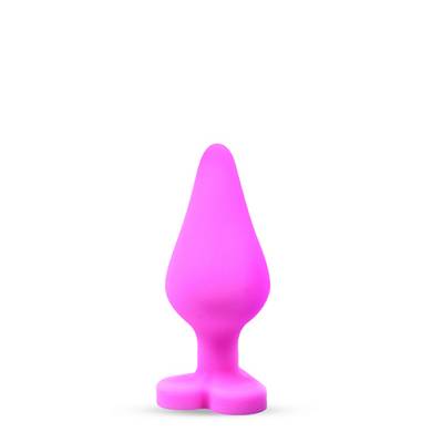 Naughty Candy Heart Buttplug in Pink ? Ride Me