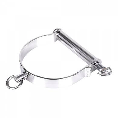 Halsband aus Metall - klein - in Silber