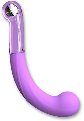 22 x 3,5 cm Glasdildo KEY Comet pearl lavender