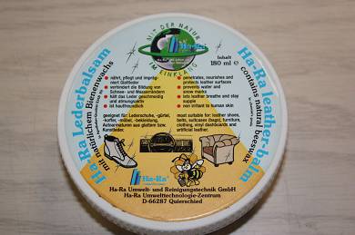 Ha-Ra Lederbalsam Lederpflege mit Bienenwachs Dose 180ml 1,8 