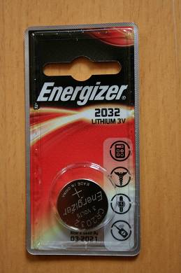10 x Energizer Lithium CR2032 DL2032 , 10 x 1er Blister, bis 3/2022