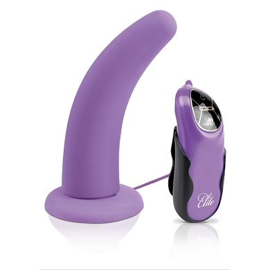 Fetish Fantasy Vibrating Dildo Lila, 11,4 x 3,8 cm