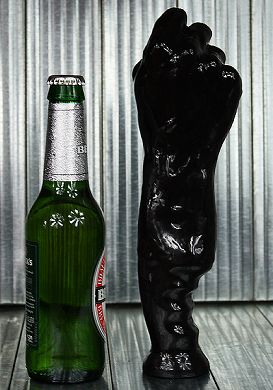 28 x 8,5 cm Basix Rubber Fistarm black