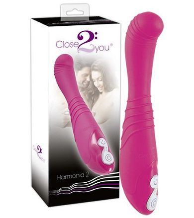 Close2you Harmonia 2 rose - Vibrator mit 7 Vibrationsrhythmen