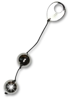 Domino Metallic Balls silver