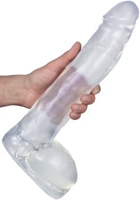 34 x 7 cm ASS ANGELES Dildo Cucamonga clear