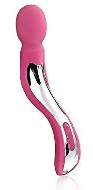 Deluxe Magic Wand Massager aus Silikon mit Akkutechnik