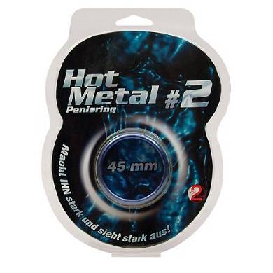 Hot Metal Ring Blue