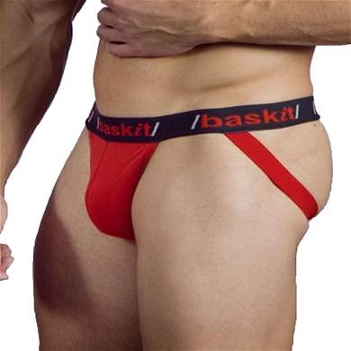 baskit Contrasts Jock Chinese Red/Black