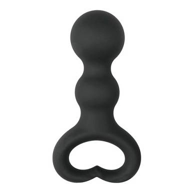 Heavenly Heart Buttplug - Schwarz