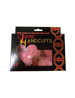 XXdreamSToys Liebes-Handschellen m. Plüsch pink