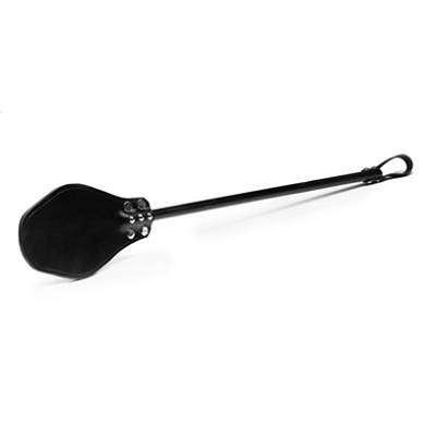 Lederpaddle in Schwarz