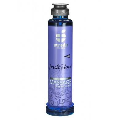 Swede - Massagelotion "fruity love" (Blaubeere/Cassis) - in Cassis