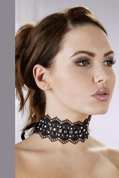Strass-Halsband