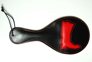 Leder Schuh Paddel