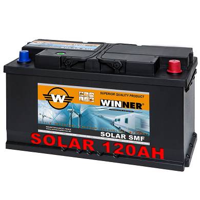 Solarbatterie 120Ah Wohnmobil Versorgungsbatterie Solar Boot Batterie 100Ah