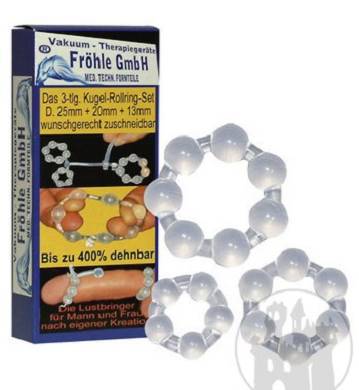 Kugel Rollring Set 3 tlg.