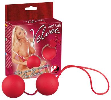 Velvet Red Balls