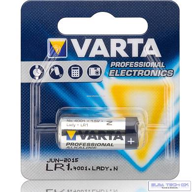 4x VARTA Lady Professional ,N, LR1, 4001 electronics 1,5V Alkaline Blister