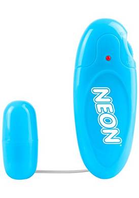 Neon by Pipedream Mega Bullet - kräftiges Vibro-Ei mit Multi-Speed Steuereinheit - bl