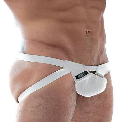 GBGB Jockstrap Balzy White