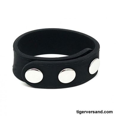 Snap Silicone Cock - Ball Ring
