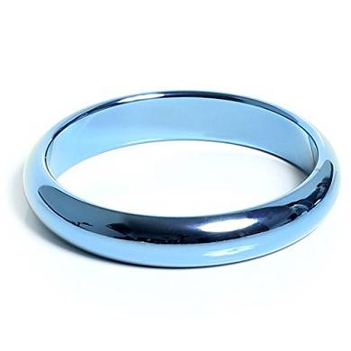 TitanToys - Cockring Classy Lagune aus Titan - stilvoll und ästhetisch 57,5 mm