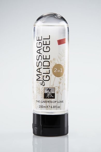 Hot 2 in 1: Massage- und Gleitgel