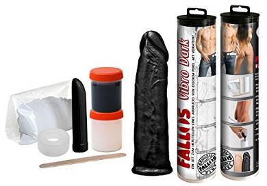 FALLOS Vibro Dark. Penisabdruck-Set mit Vibration