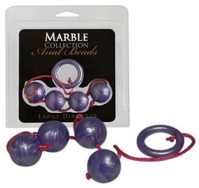 Marble Anal Beads 2,2 cm