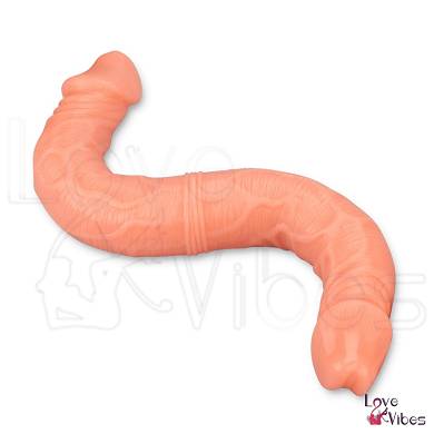 Biegsamer Double Dong (38,0 cm)