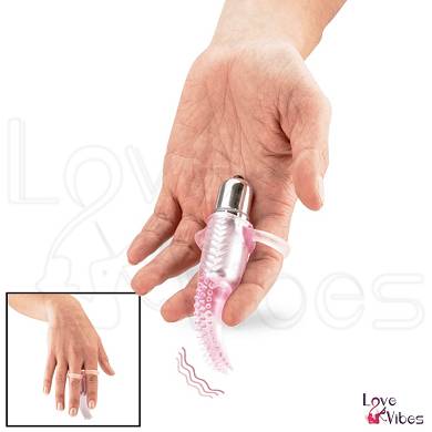 Fingervibrator in Raupenform