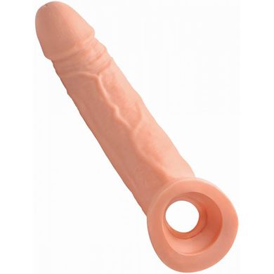 Size Matters - Ultra Real 2 inch Solid Tip Penis Extension flesh