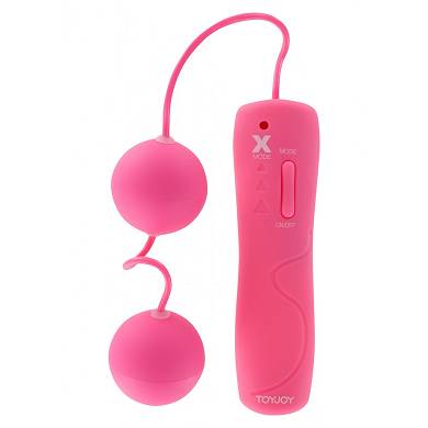 TOYJOY - Funky Duo Power Balls -  3 cm - in Pink