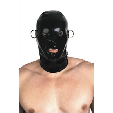Latex Maske zum Schnüren - schwere Ausführung