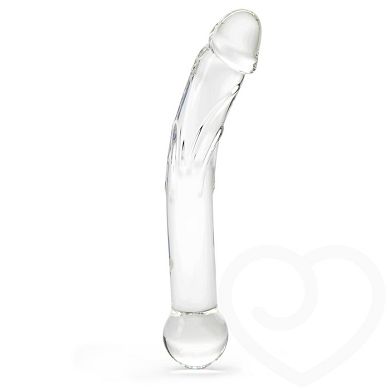 Lovehoney realistischer strukturierter sinnlicher Glasdildo