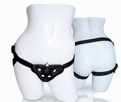 Sportsheets Vibrating Velvet Strap-On für Umschnalldildos