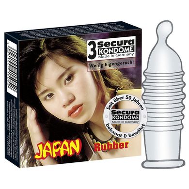 Secura Japan Rubber Kondome 3er