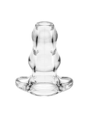 PERFECT FIT - DOUBLE TUNNEL PLUG LARGE CLEAR