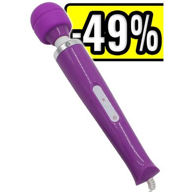 32 x 6 cm Massager Massage Wand 10X purple