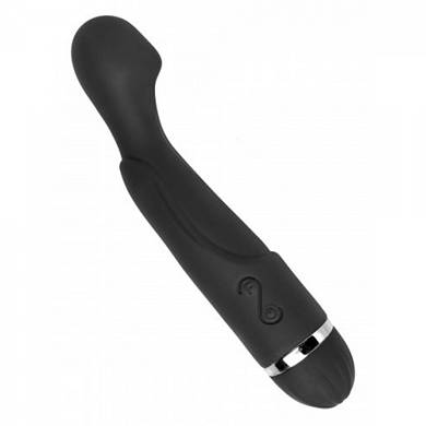 Prostatavibrator - 18,4 x 3,2 cm - in Schwarz