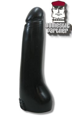 19 x 4,5 cm Domestic Partner LITTLE LIEUTANANT black Plug