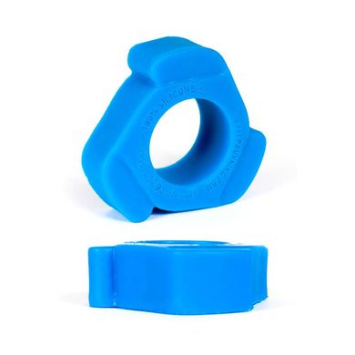 Burning Wheels 100% Silikon Cockring CK10 Blau von Keepburning