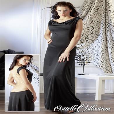 Kleid mit extra tiefem Rckenausschnitt